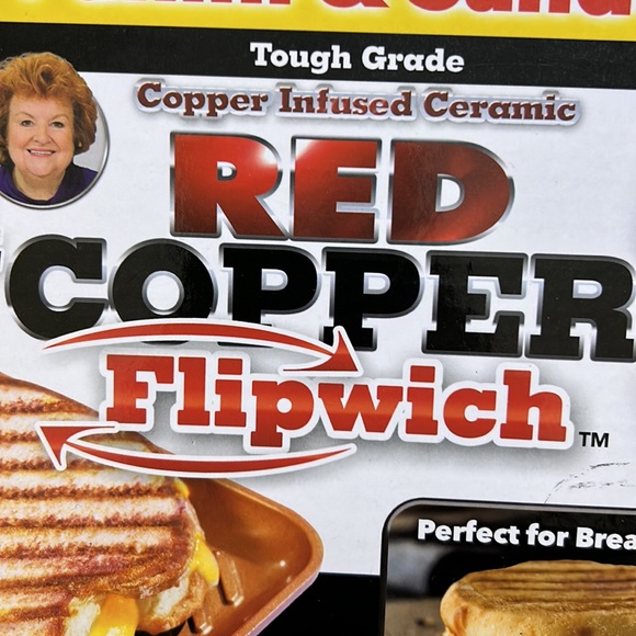 Stovetop Panini & Sandwich Maker - New Unopened in original sealed box - $25 - Picture 2 of 9